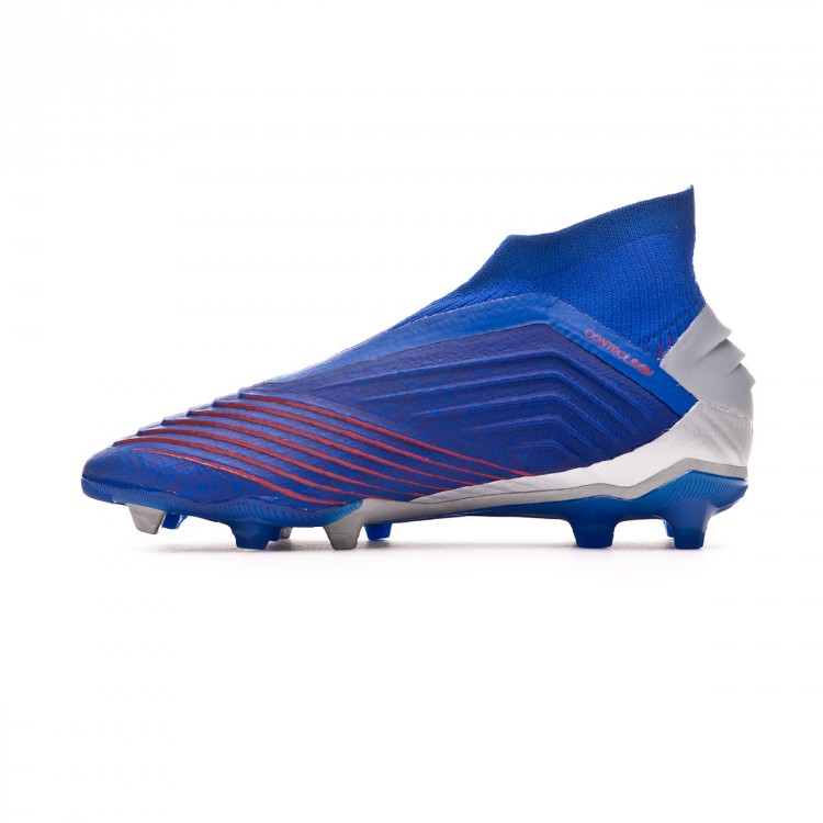 Bota de fútbol adidas Predator 19+ FG Niño Bold blue-Silver  metallic-Football blue - Tienda de fútbol Fútbol Emotion