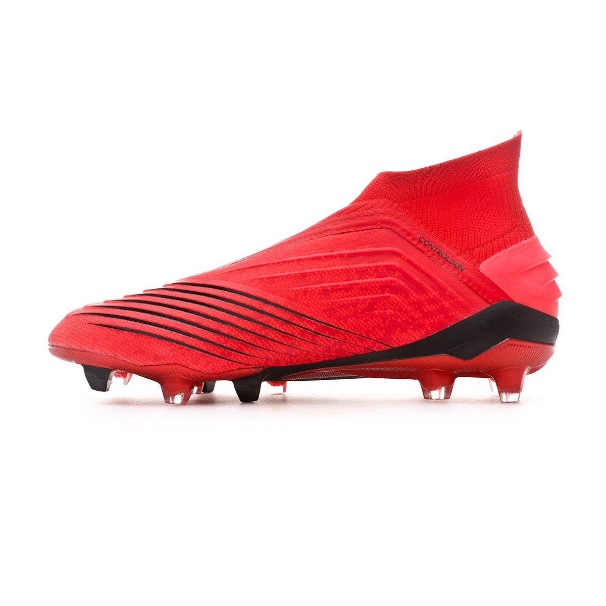 Bota de fútbol adidas Predator 19+ FG Active red-Solar red-Core black -  Tienda de fútbol Fútbol Emotion