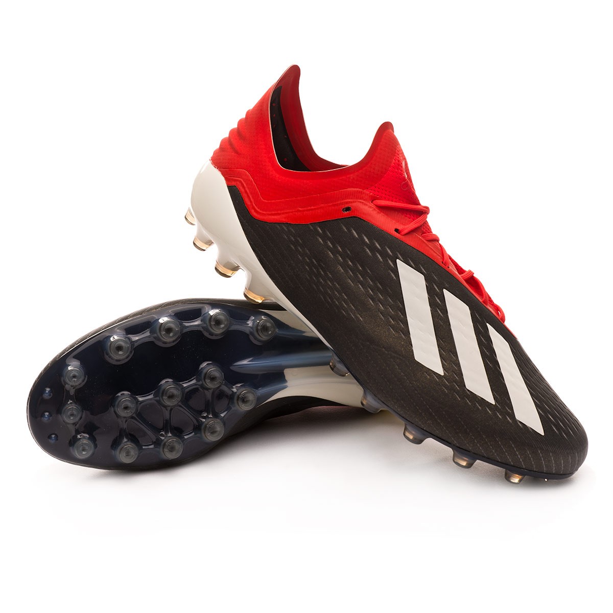 Football Boots adidas X 18.1 AG Core black-White-Active red - Football  store Fútbol Emotion