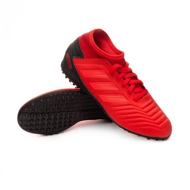 Zapatilla adidas Predator Tango 19.3 Turf Niño Active red-Solar red-Core  black - Tienda de fútbol Fútbol Emotion