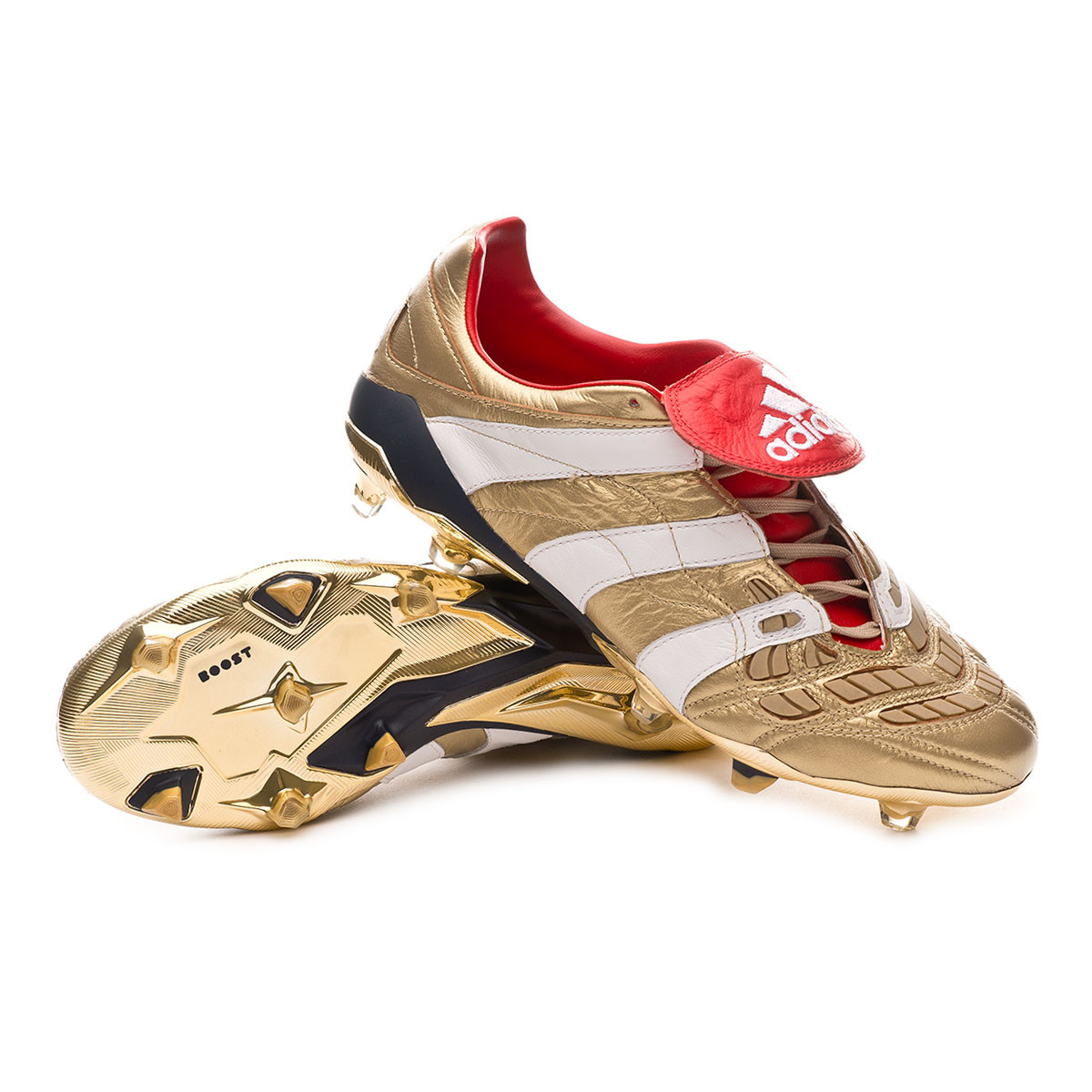 Football Boots adidas Predator Accelerator FG ZZ Gold metallic-Core Black -  Football store Fútbol Emotion