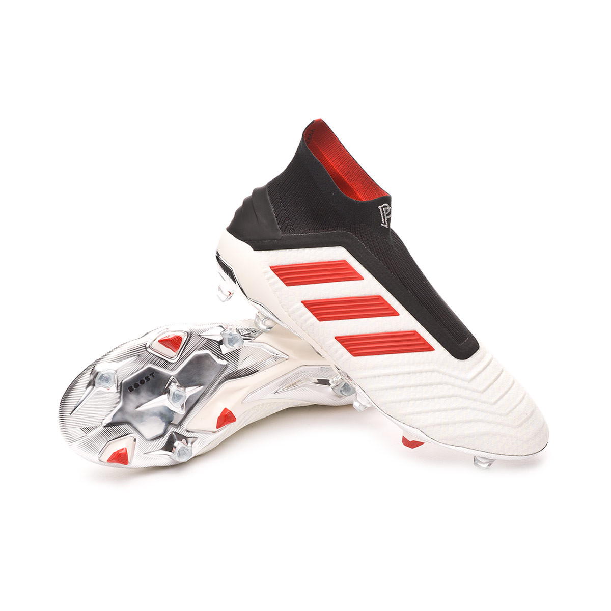 Scarpe adidas Predator 19+ FG Paul Pogba White-Red-Core Black - Negozio di  calcio Fútbol Emotion