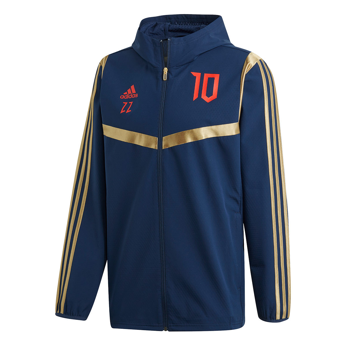 Jacket adidas Predator ZZ FZ Hoody Collegiate Navy-Red - Football store  Fútbol Emotion