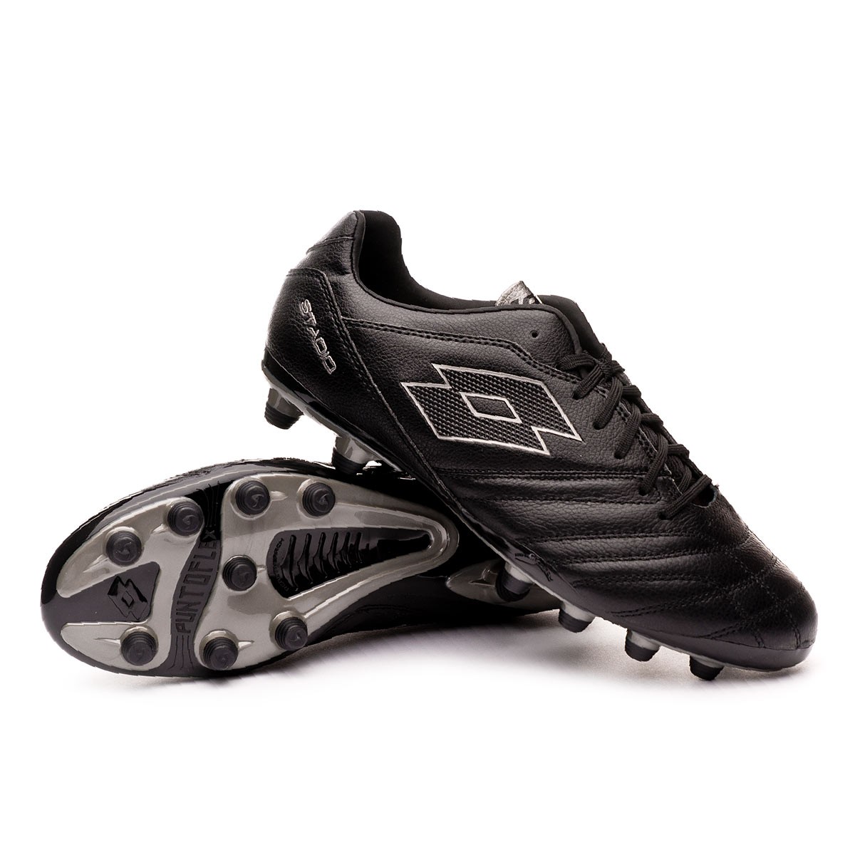 all black footy boots