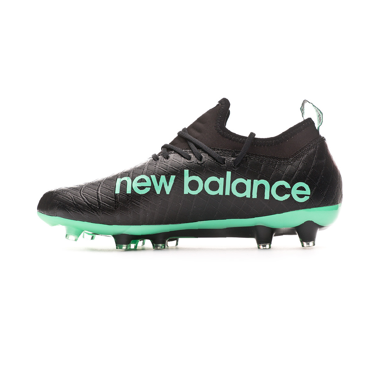 Football Boots New Balance Tekela Magia FG-Hybrid Black-Neon emerald -  Football store Fútbol Emotion