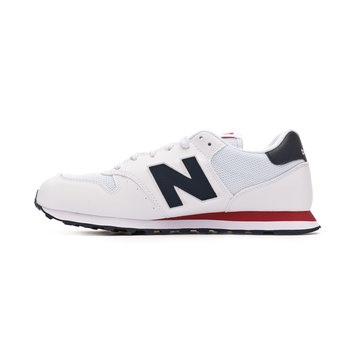 new balance 500 trainers in white 