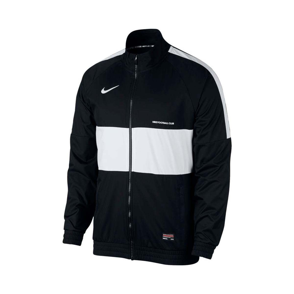 Chaqueta Nike NIKE F.C. Black-White - Tienda de fútbol Fútbol Emotion