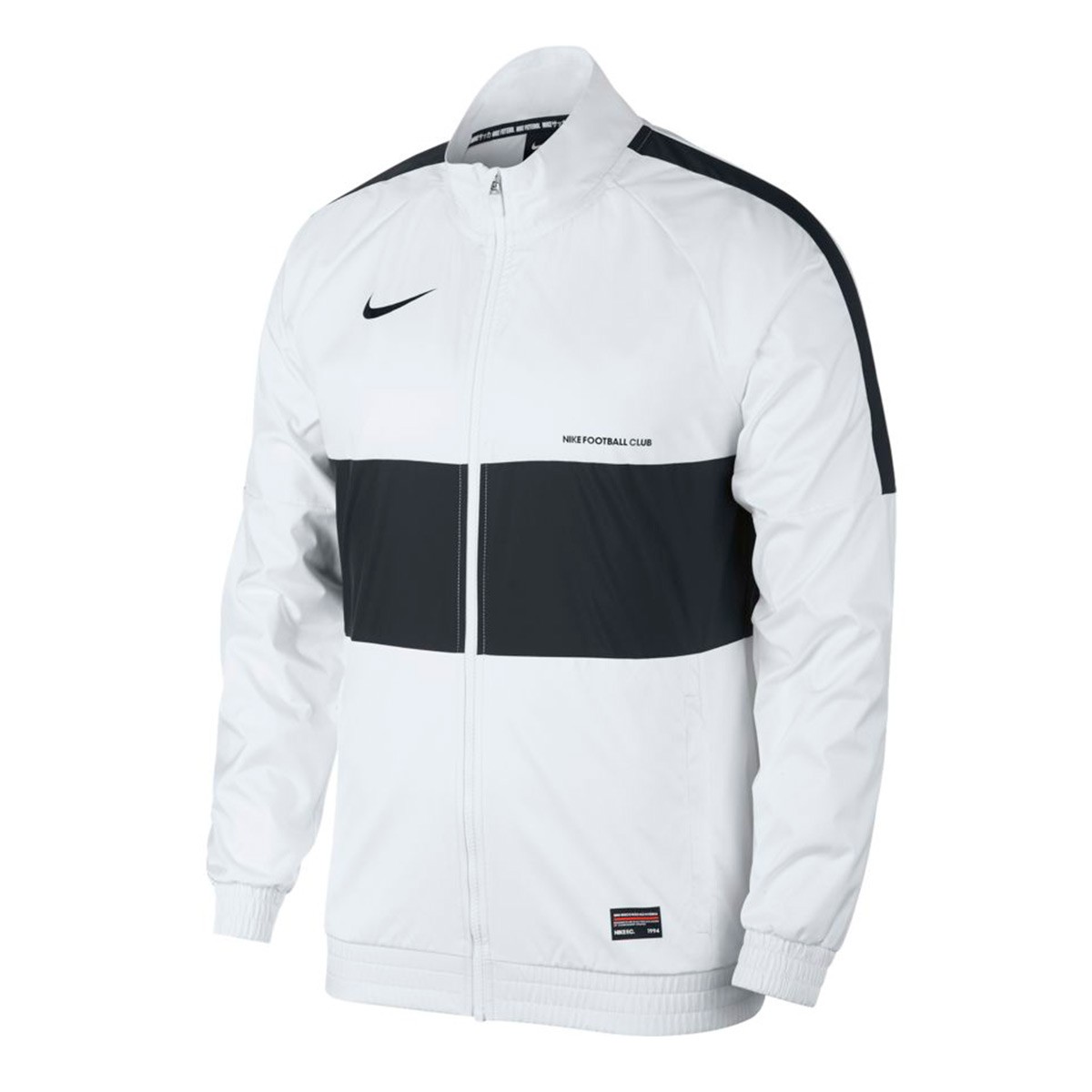 Chaqueta Nike Nike F.C. White-Black - Tienda de fútbol Fútbol Emotion
