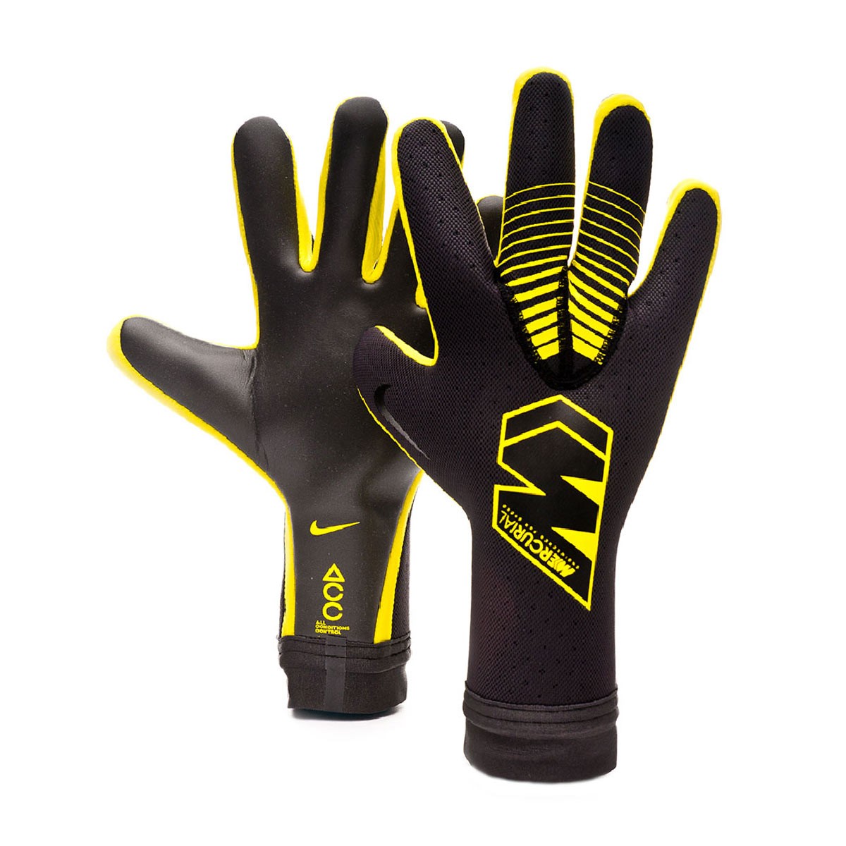 Guanti Nike Mercurial Touch Elite Anthracite-Black-Optical yellow - Negozio  di calcio Fútbol Emotion
