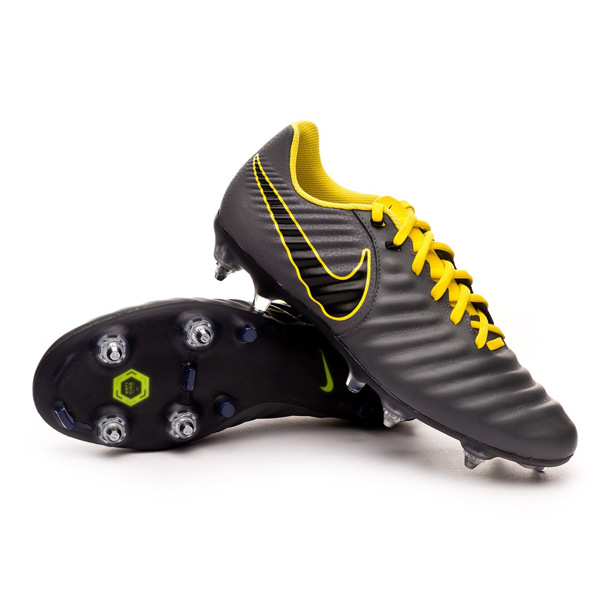 Zapatos de fútbol Nike Tiempo Legend VII Academy SG-Pro ACC Dark  grey-Black-Optical yellow - Tienda de fútbol Fútbol Emotion