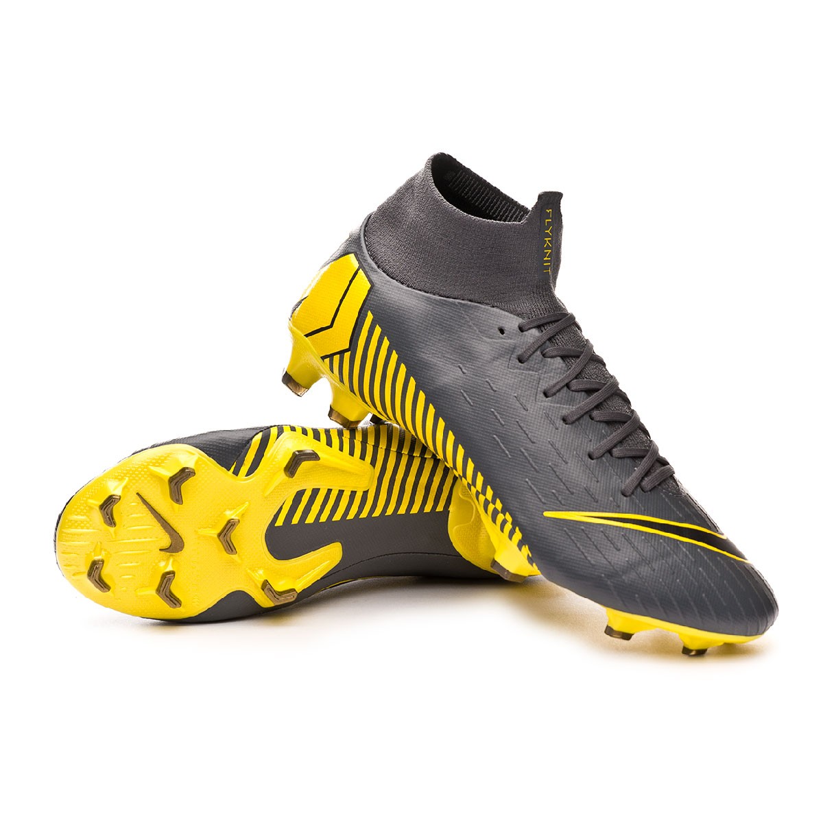 black and yellow mercurials