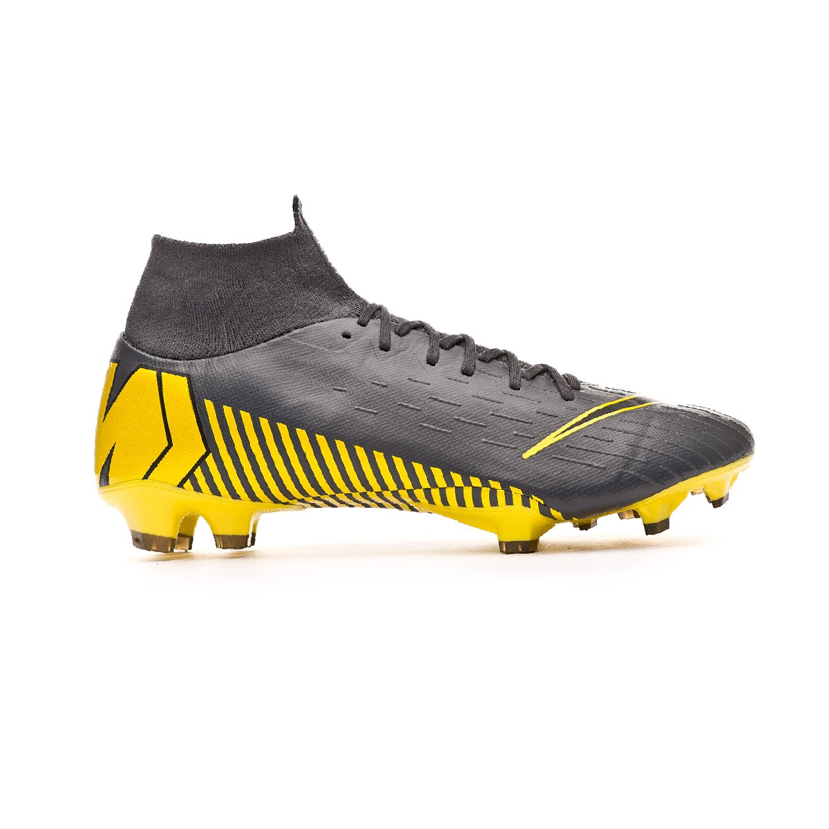 yellow and black nike football boots