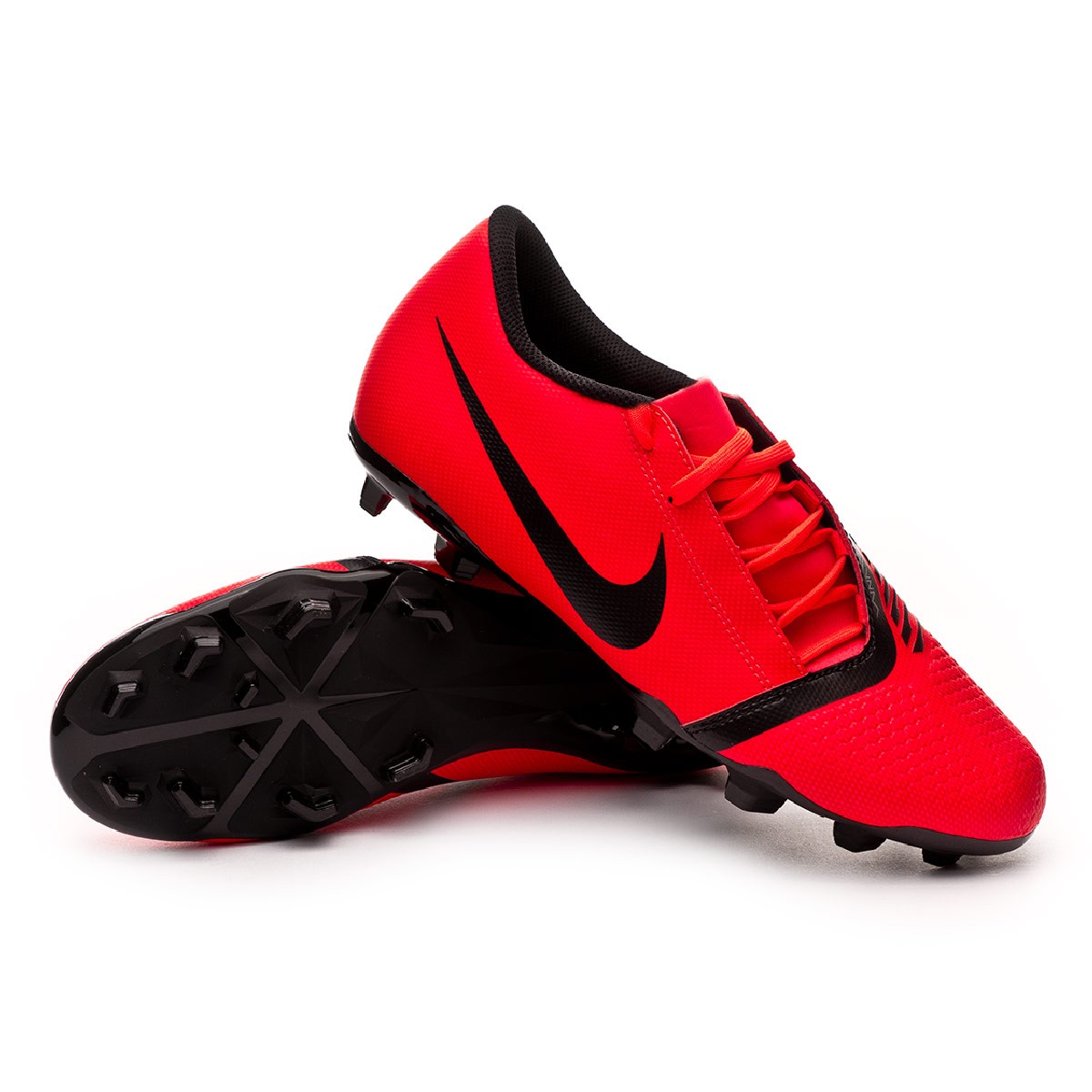 Football Boots Nike Phantom Venom Club FG Bright crimson-Black - Football  store Fútbol Emotion