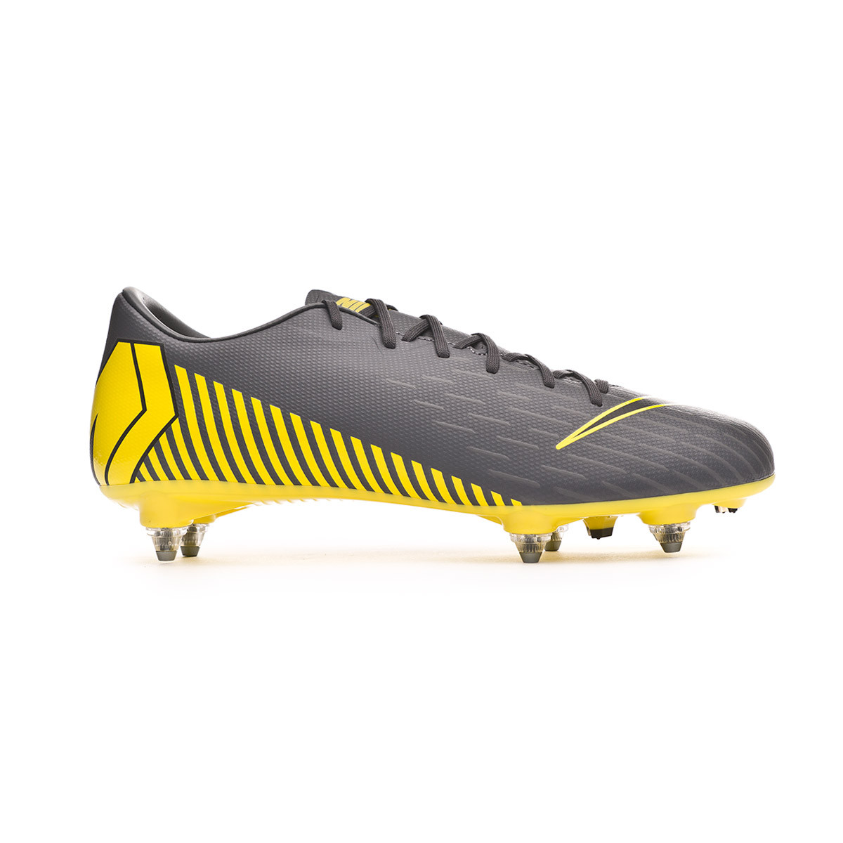 Football Boots Nike Mercurial Vapor XII Academy SG-Pro Dark grey-Black -  Football store Fútbol Emotion