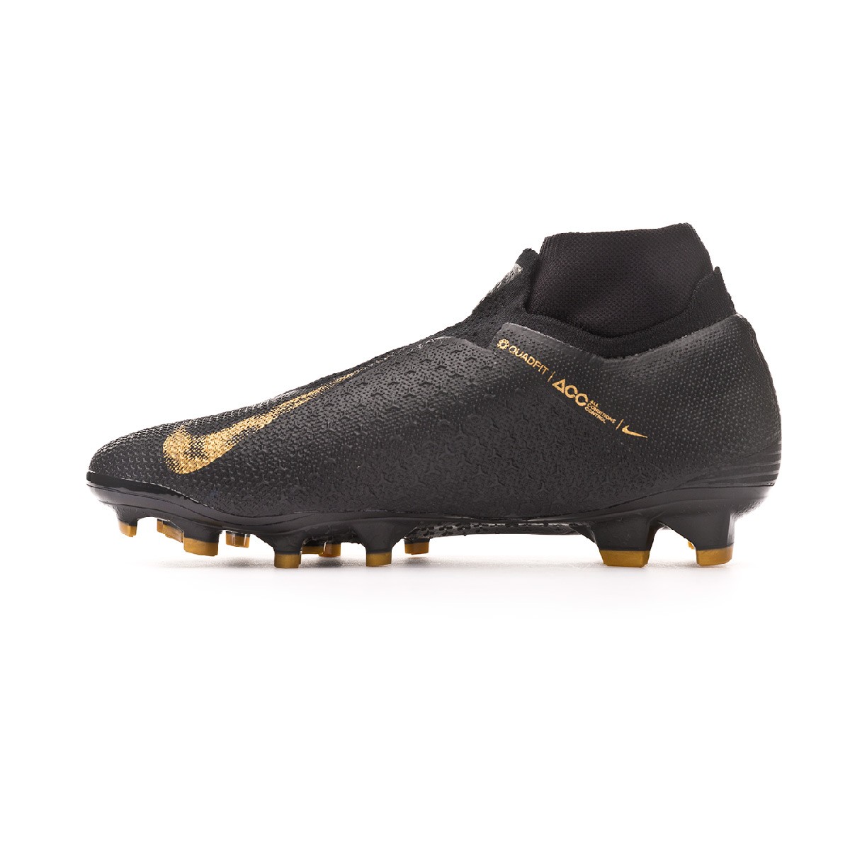 black and gold phantom boots