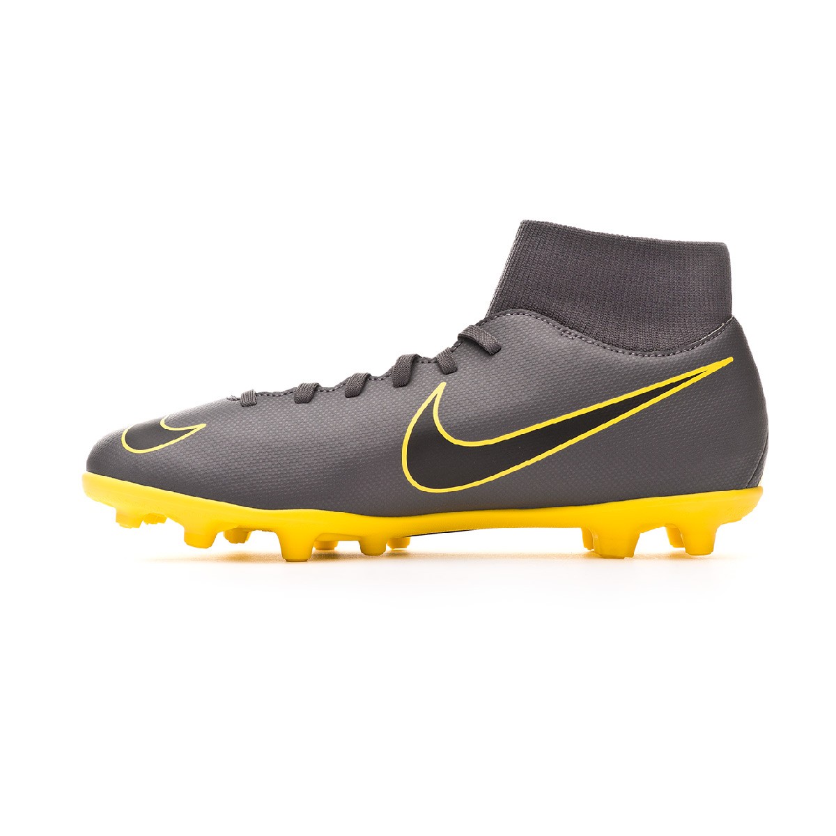 nike superfly grey and yellow