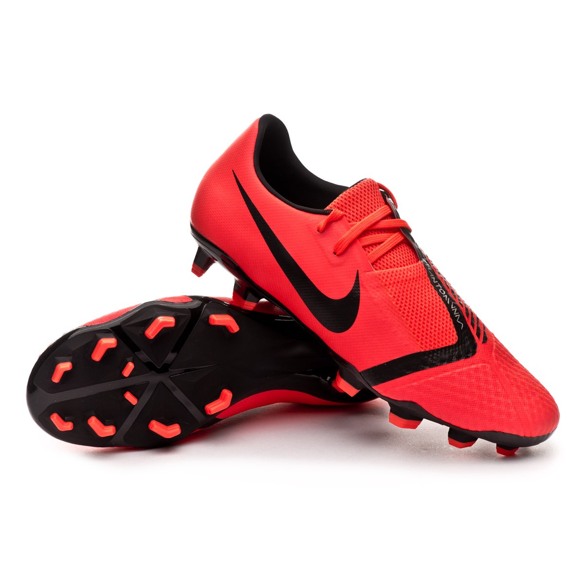 Football Boots Nike Phantom Venom Academy FG Bright crimson-Black -  Football store Fútbol Emotion