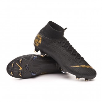 nike mercurial black and gold