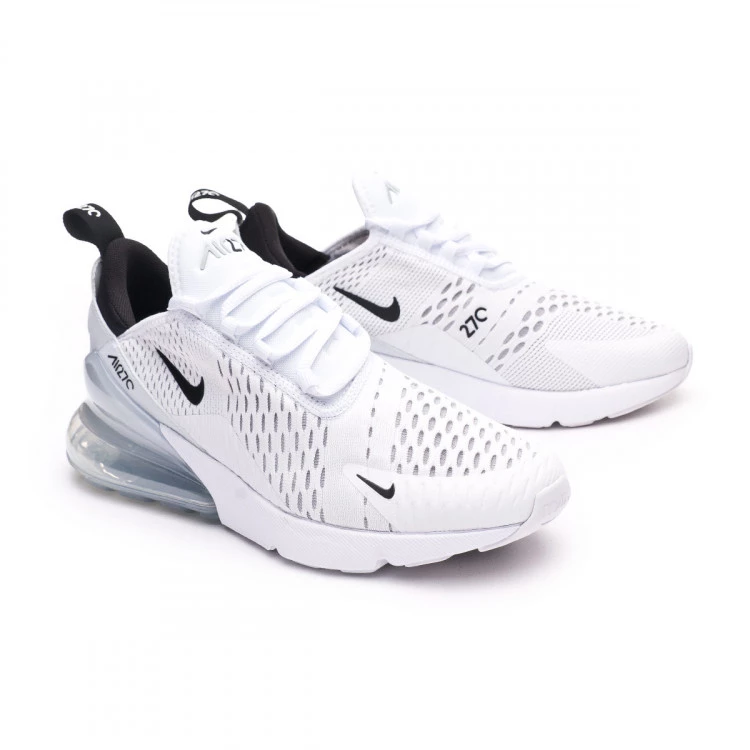 Trainers Nike Air Max 270 White Black Futbol Emotion