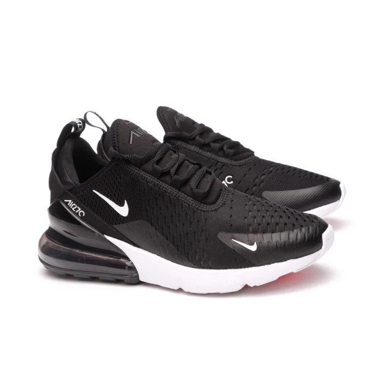 Trainers Nike Air Max 270 Zwart Antraciet Wit Solar rood Futbol Emotion