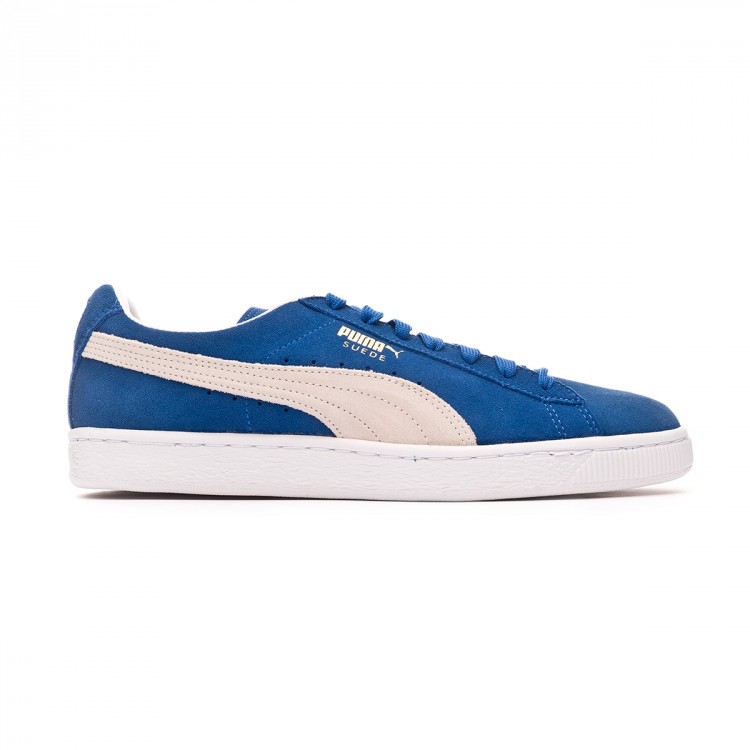 puma suede classic blue white