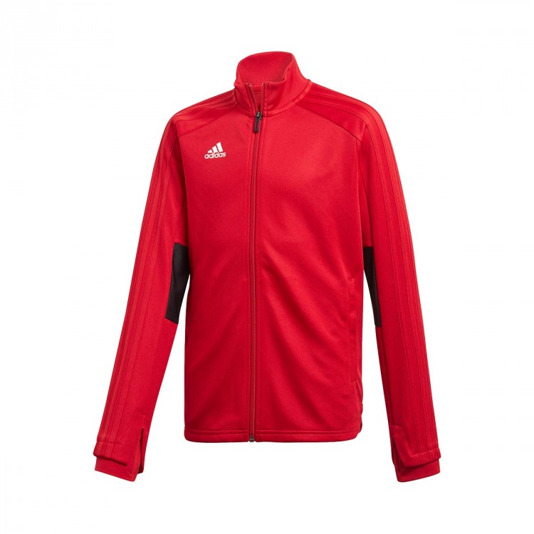 adidas red black jacket