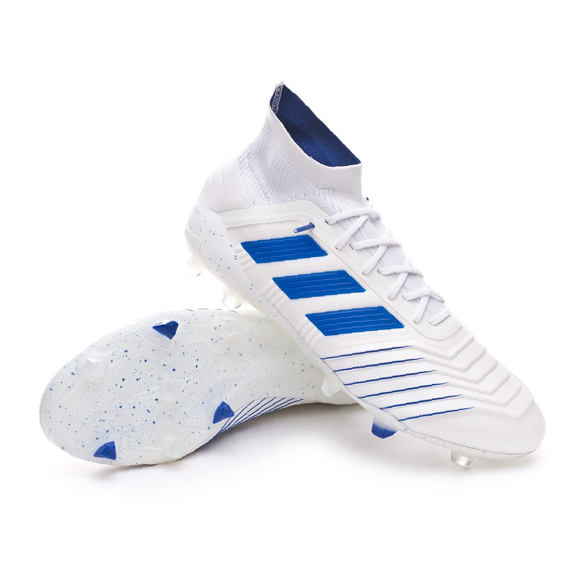 adidas predator white and blue