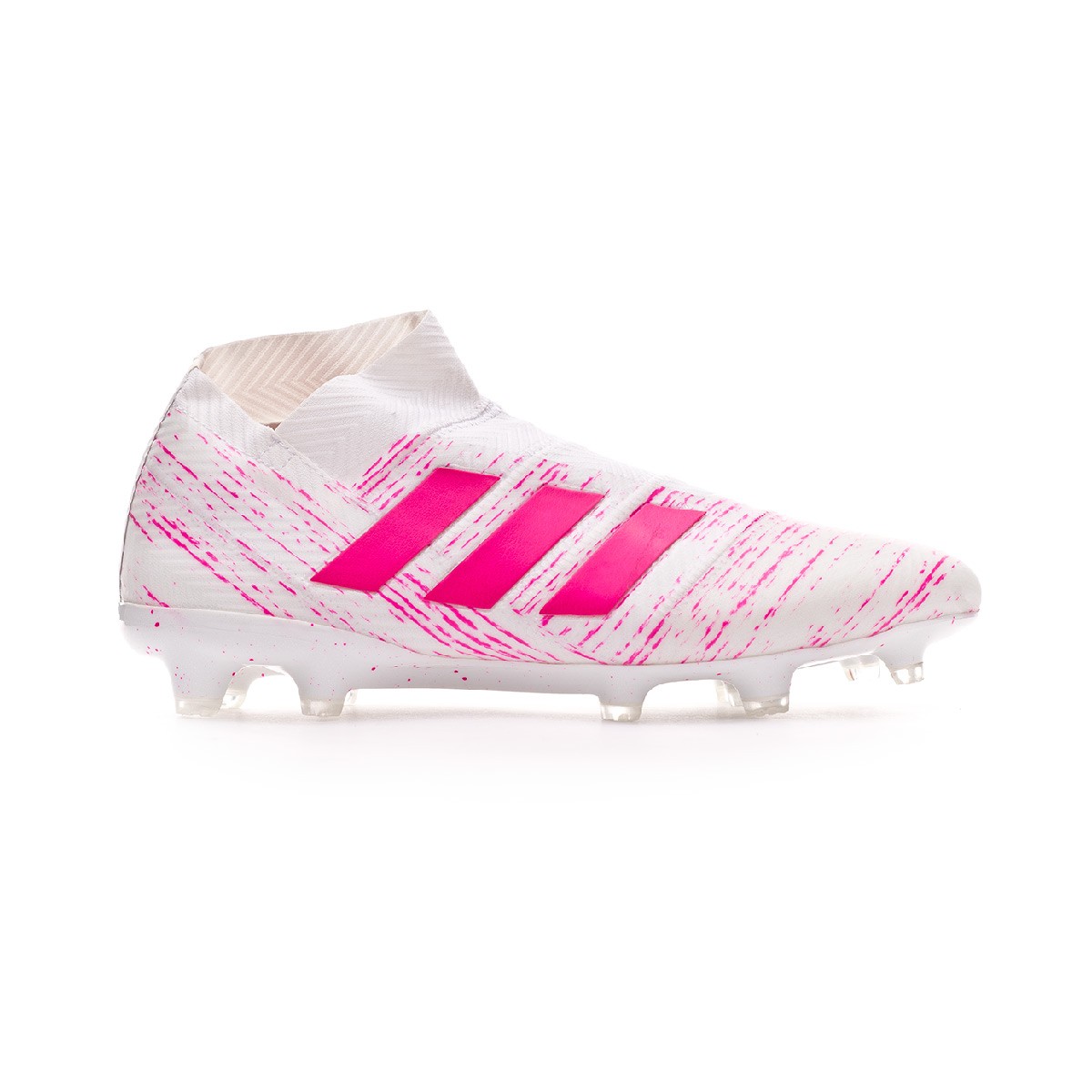 Scarpe adidas Nemeziz 18+ FG White-Shock pink - Negozio di calcio Fútbol  Emotion