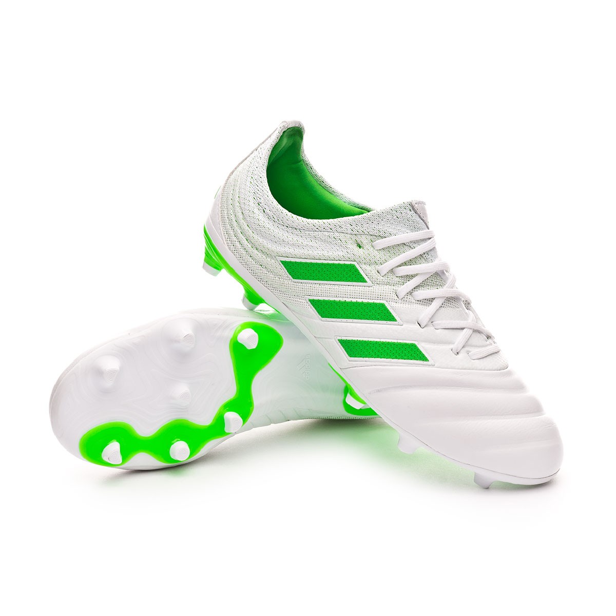 adidas copa 19.1 white and green