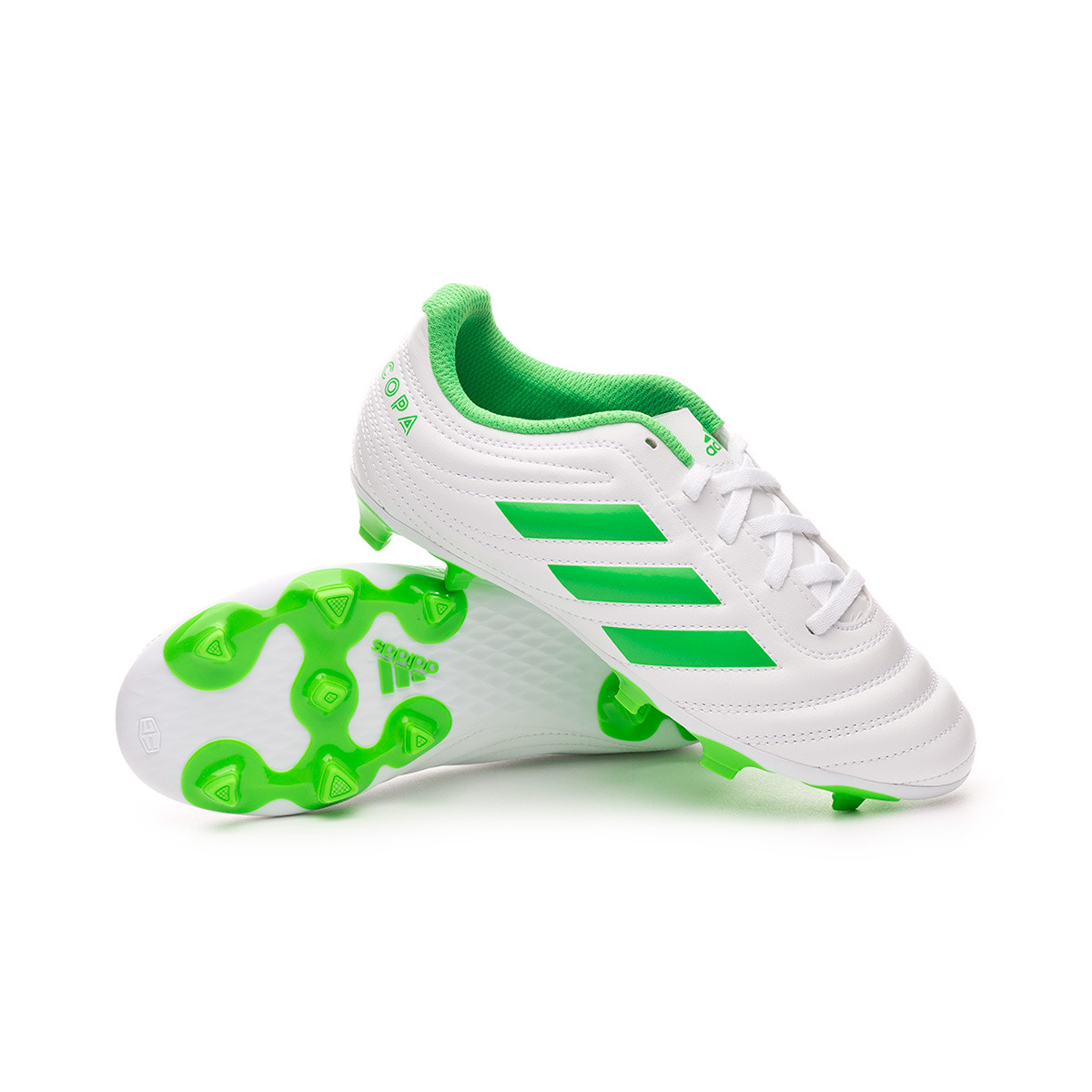 lime green adidas football boots