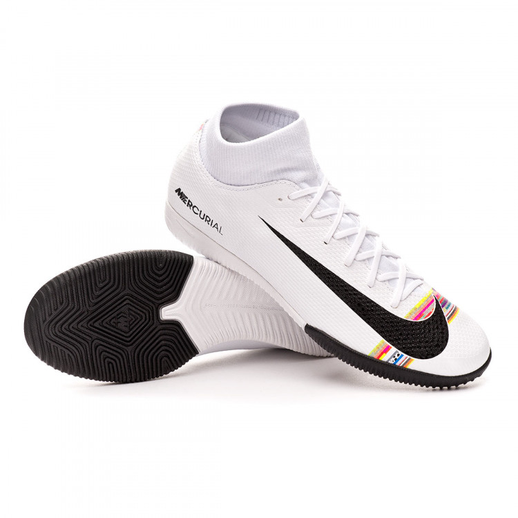 Zapatilla Nike Mercurial SuperflyX VI Academy LVL UP IC White-Black-Pure  platinum - Tienda de fútbol Fútbol Emotion