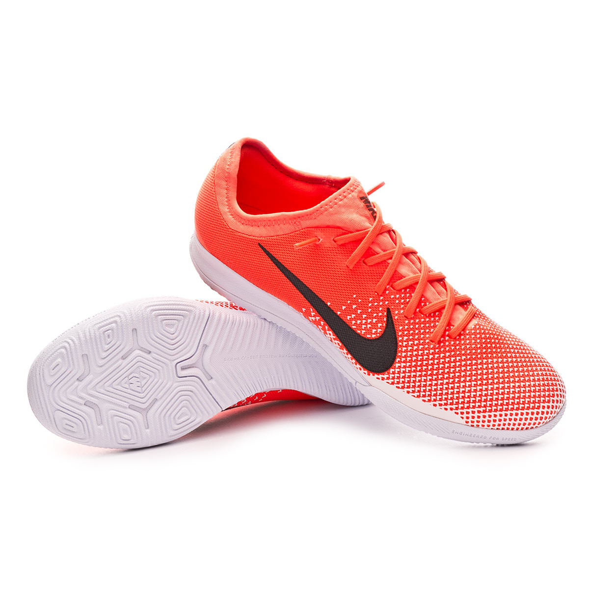 Futsal Boot Nike Mercurial VaporX XII Pro IC Hyper crimson-Black-White -  Football store Fútbol Emotion