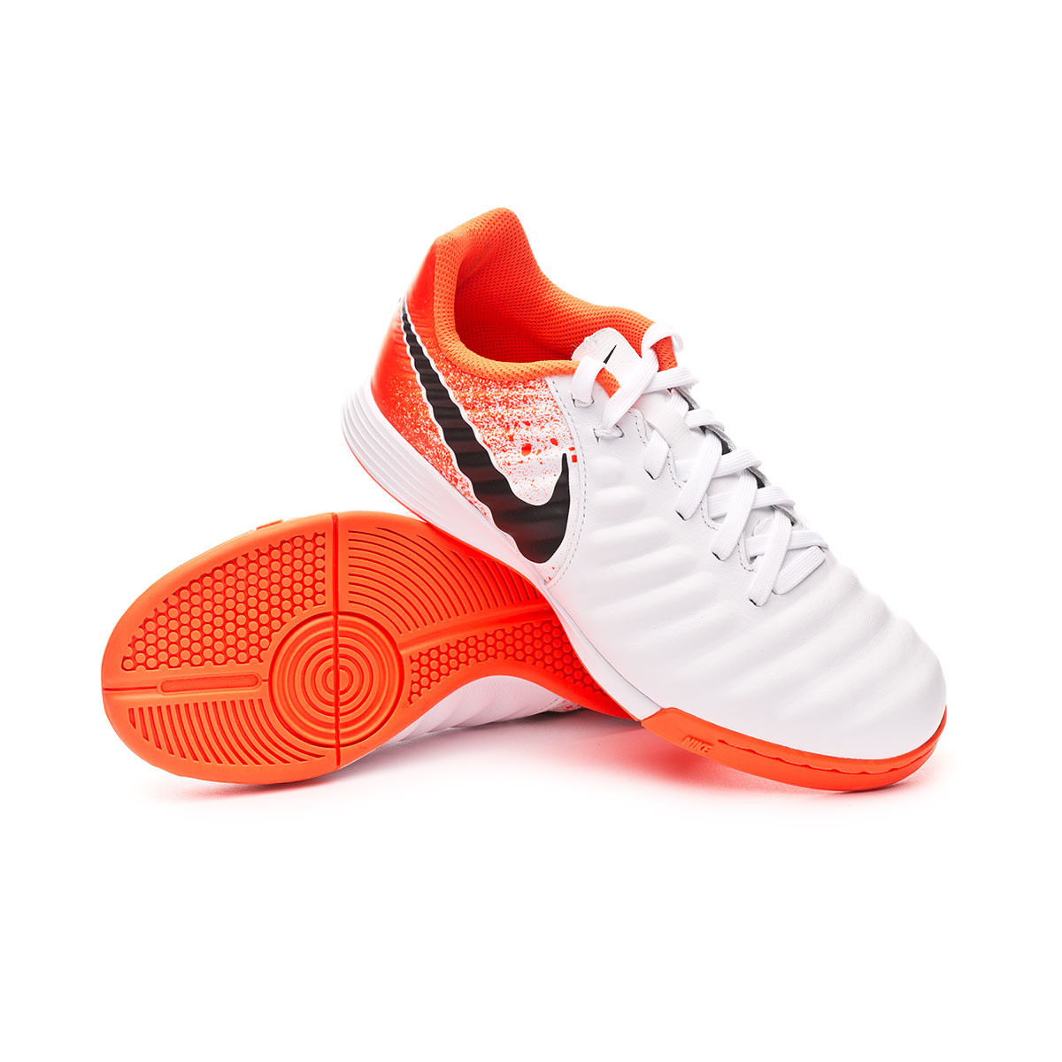Futsal Boot Nike Tiempo LegendX VII Academy IC Niño White-Black-Hyper  crimson - Football store Fútbol Emotion