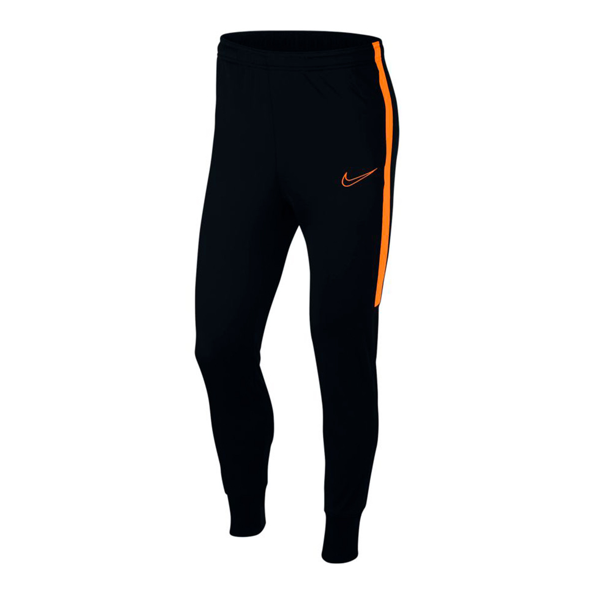 black and orange nike pants