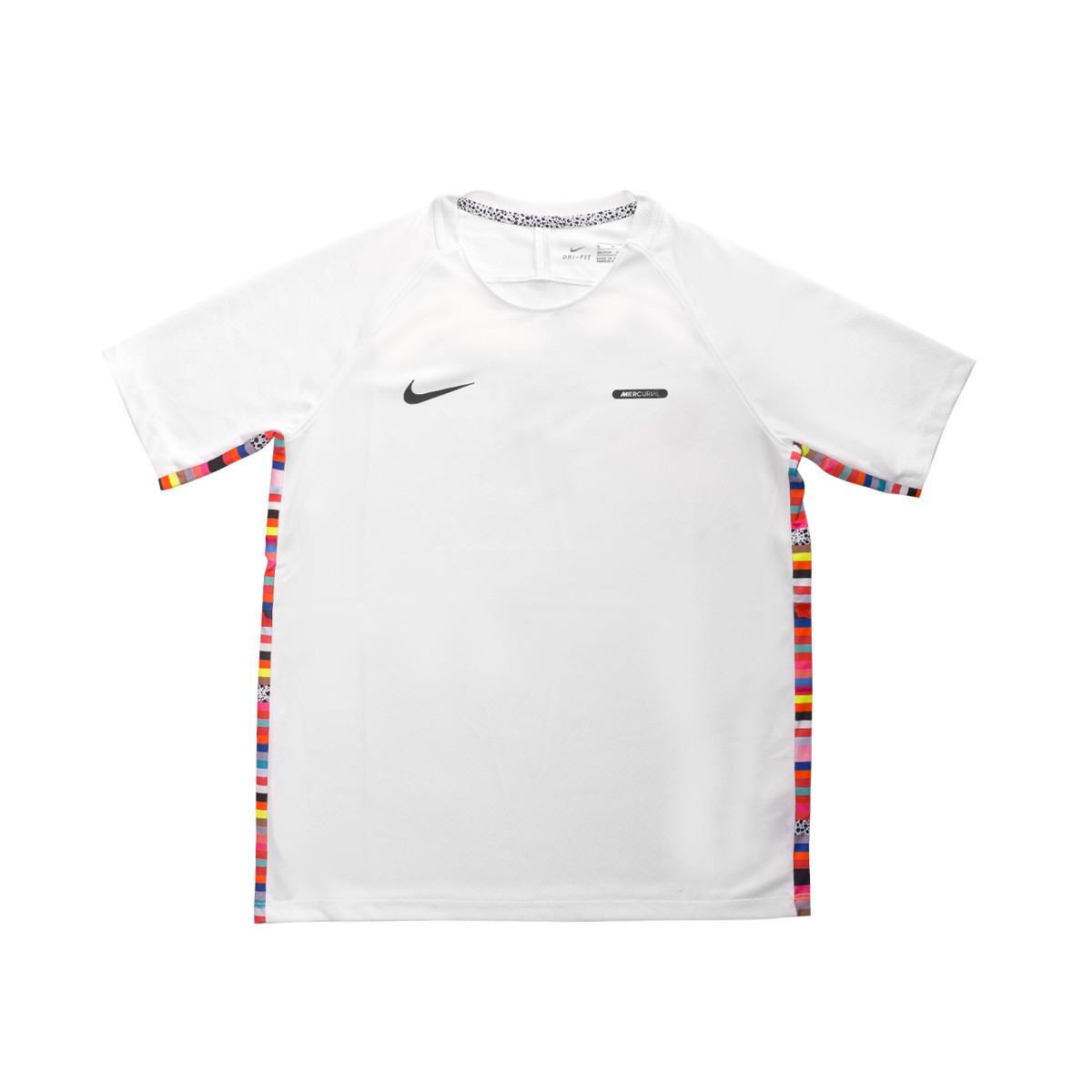 Camiseta Nike Dry Top LVL UP Niño White-Black - Tienda de fútbol Fútbol  Emotion