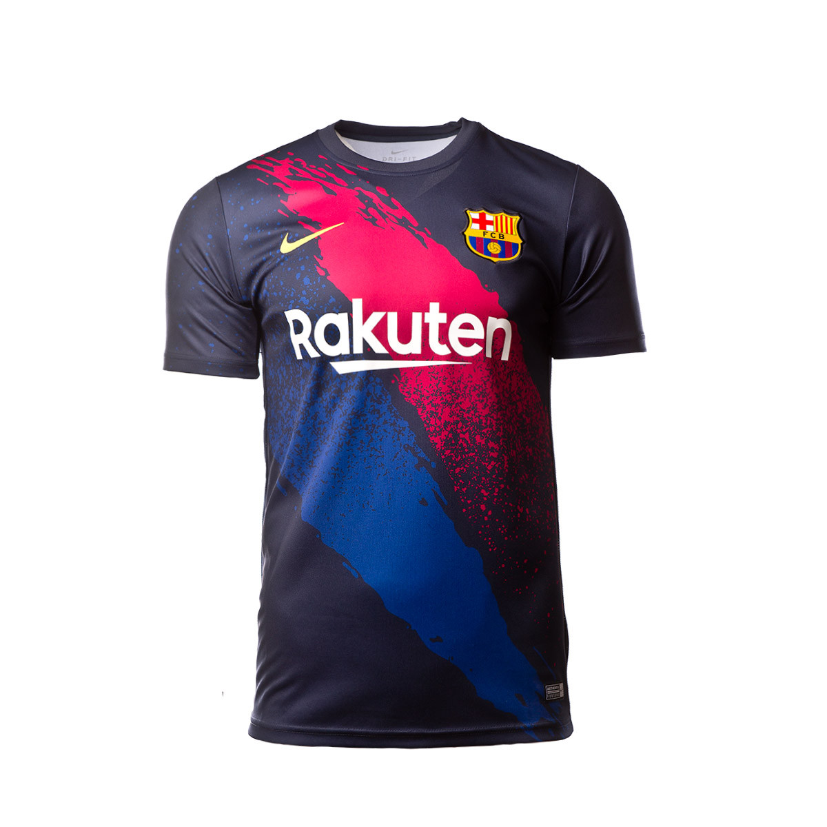 Camiseta Nike FC Barcelona Dry Top SS PM 2019-2020 Dark obsidian-Varsity  maize - Tienda de fútbol Fútbol Emotion