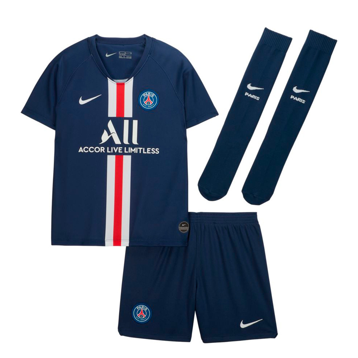 Conjunto Nike Paris Saint-Germain Breathe Primera Equipación 2019-2020 Niño  Midnight navy-White - Tienda de fútbol Fútbol Emotion
