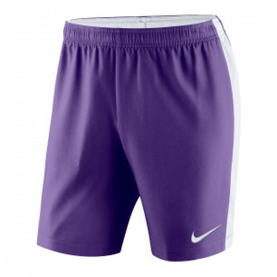 nike shorts purple and white