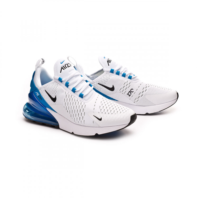 Zapatilla Nike Air Max 270 White-Black-Photo blue-Pure platinum - Tienda de  fútbol Fútbol Emotion