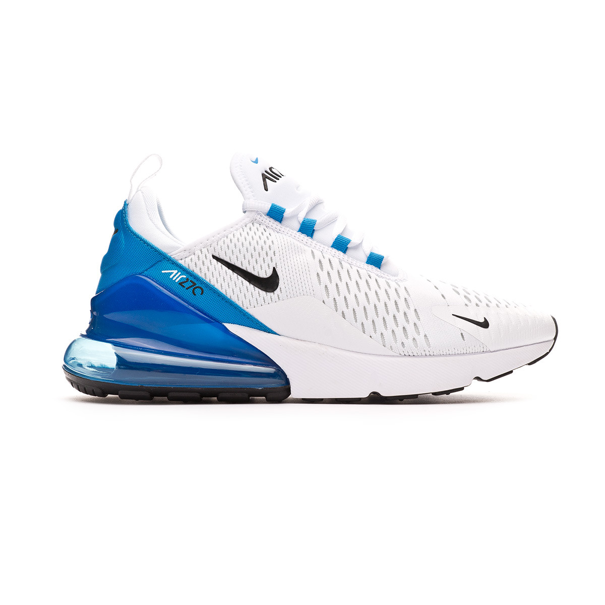 Tenis Nike Air Max 270 White-Black-Photo blue-Pure platinum - Tienda de  fútbol Fútbol Emotion