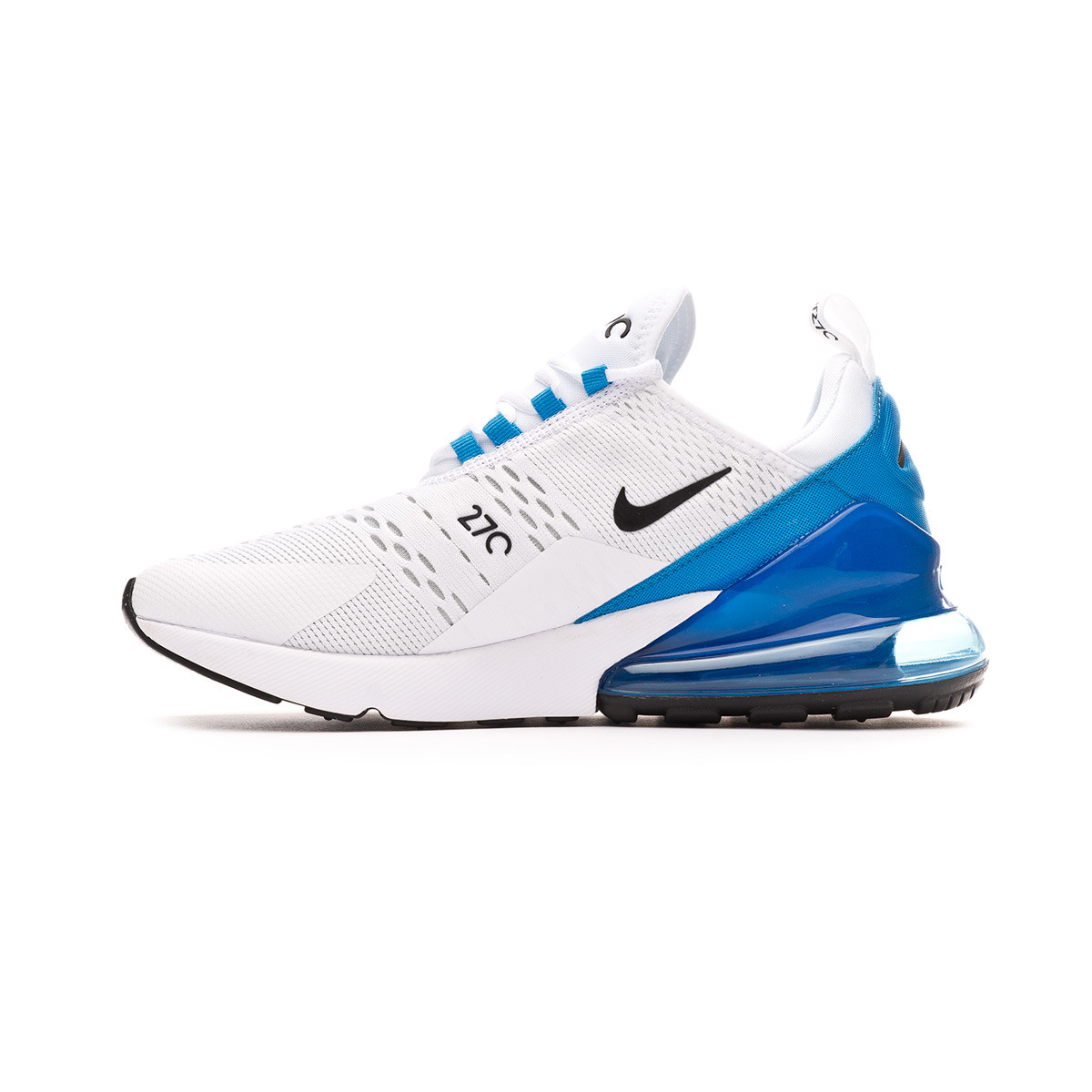 nike air max 270 trainers in blue