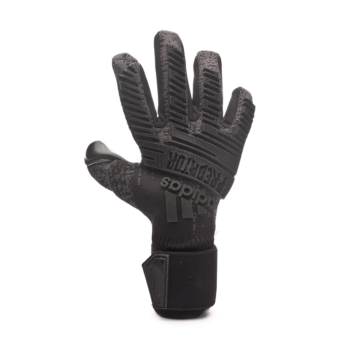 all black adidas goalkeeper gloves