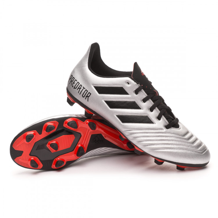 Scarpe adidas Predator 19.4 FxG Silver metallic-Core black-Hi red - Negozio  di calcio Fútbol Emotion