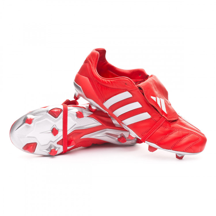Zapatos de fútbol adidas Predator Mania OG FG Red-Metallic silver 