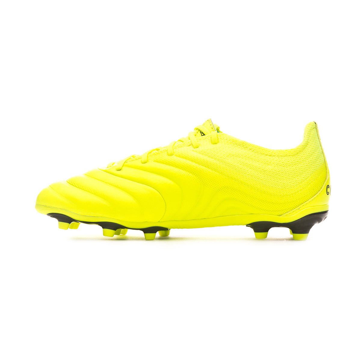 Scarpe adidas Copa 19.1 FG Bambino Solar yellow-Core black-Solar yellow -  Negozio di calcio Fútbol Emotion