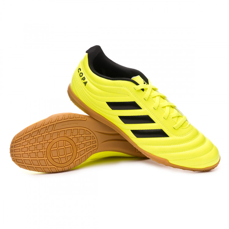 Chaussure de futsal adidas Copa 19.4 IN Solar yellow-Core black-Solar  yellow - Boutique de football Fútbol Emotion