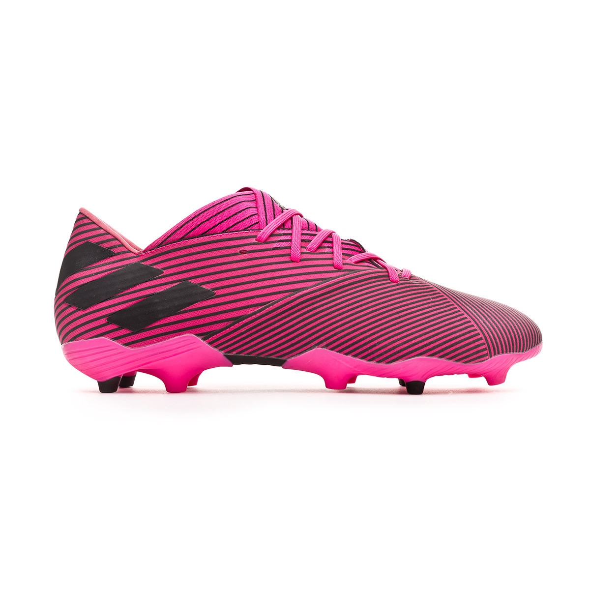 pink and white adidas football boots