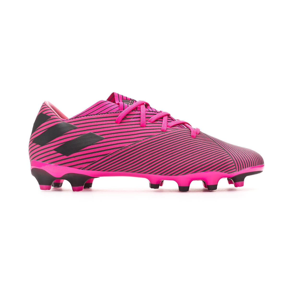 Bota de fútbol adidas Nemeziz 19.2 MG Shock pink-Core black-Shock pink -  Tienda de fútbol Fútbol Emotion