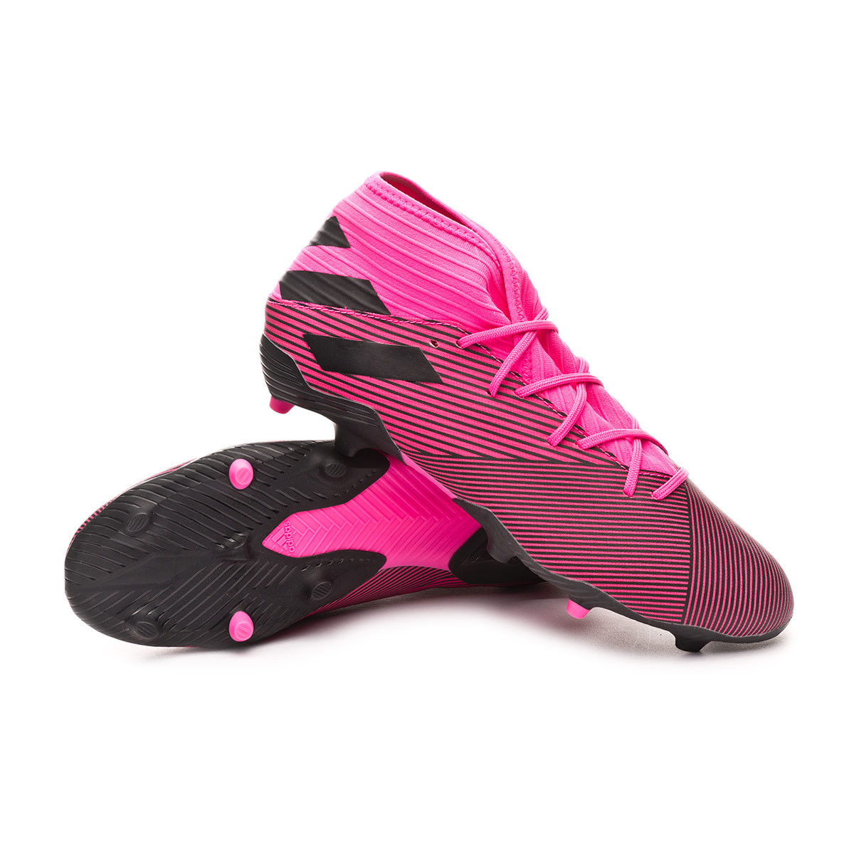 Football Boots adidas Nemeziz 19.3 FG Shock pink-Core black-Shock pink -  Football store Fútbol Emotion