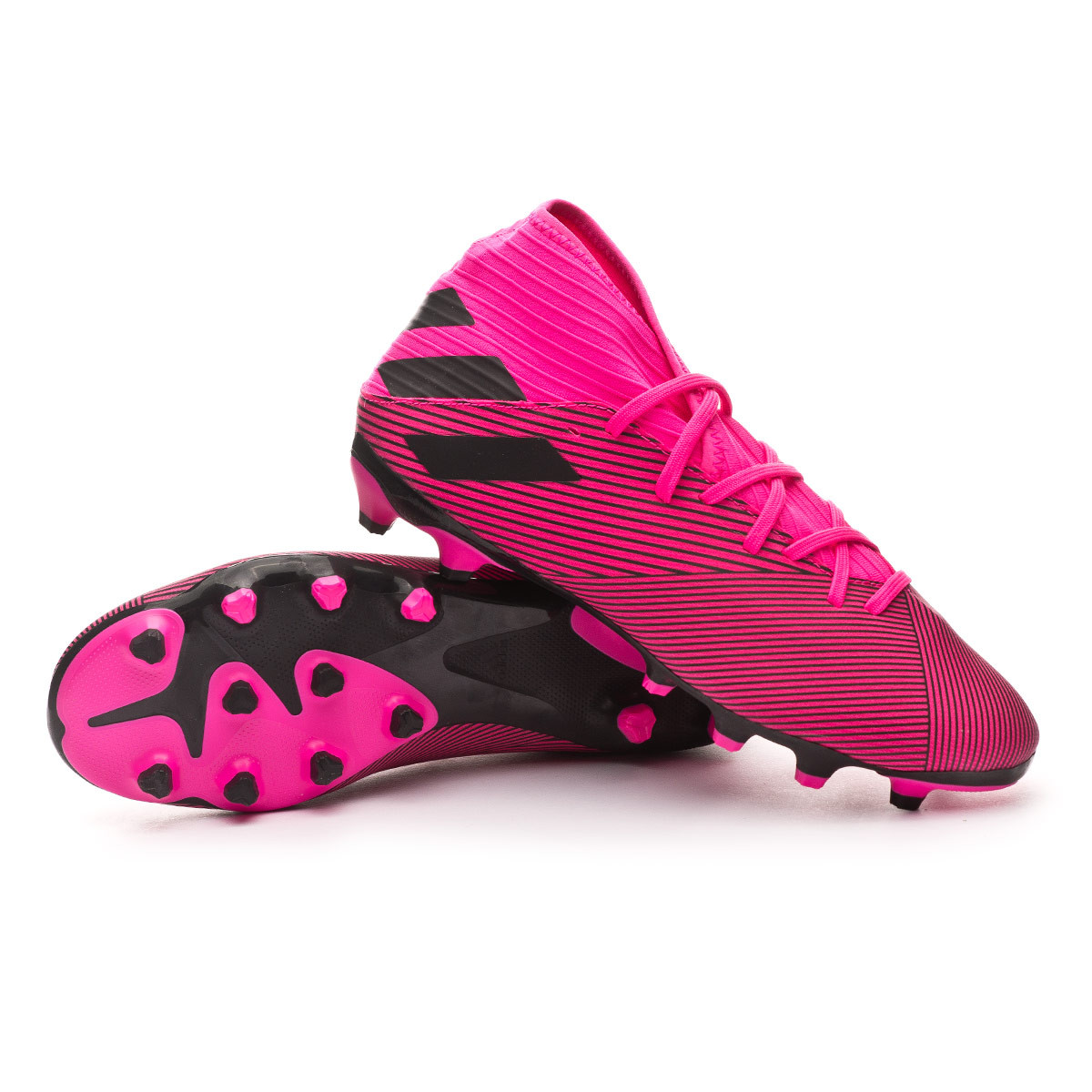 Football Boots adidas Nemeziz 19.3 MG Shock pink-Core black-Shock pink -  Football store Fútbol Emotion
